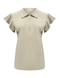 Triple Nine - Travel Top Fia Beige - 6937 top - Est Voilà