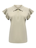 Triple Nine - Travel Top Fia Beige - 6937 top - Est Voilà