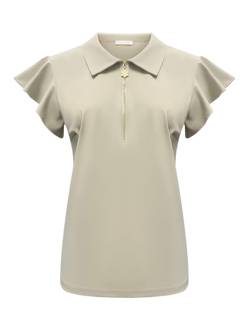 Triple Nine - Travel Top Fia Beige - 6937 top - Est Voilà