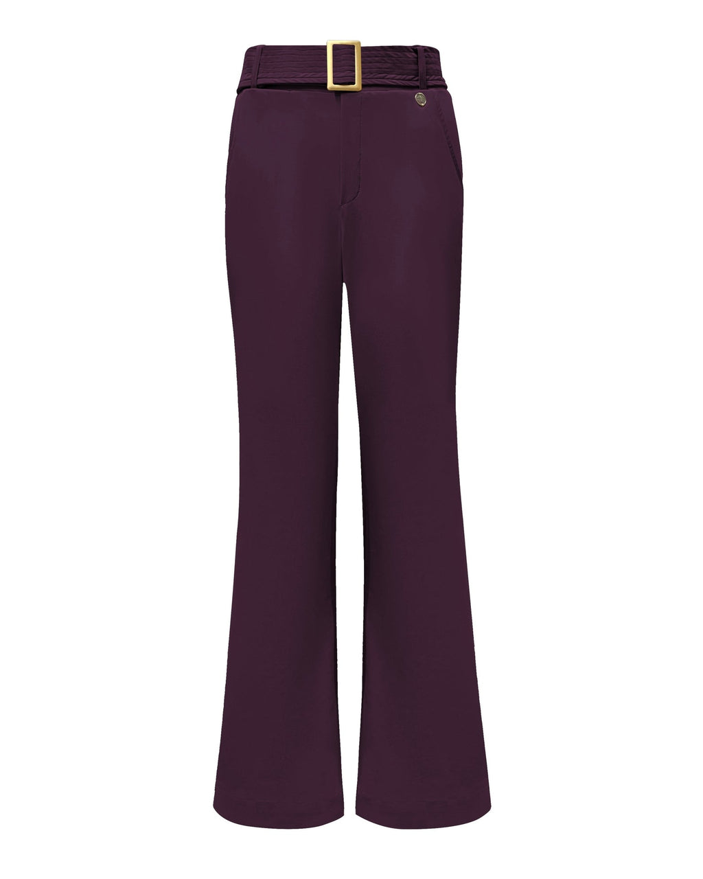 Triple Nine - Travel Broek Joy Aubergine - 3002 - Peet kleding