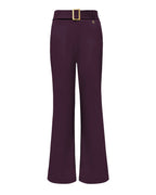 Triple Nine - Travel Broek Joy Aubergine - 3002 - Peet kleding