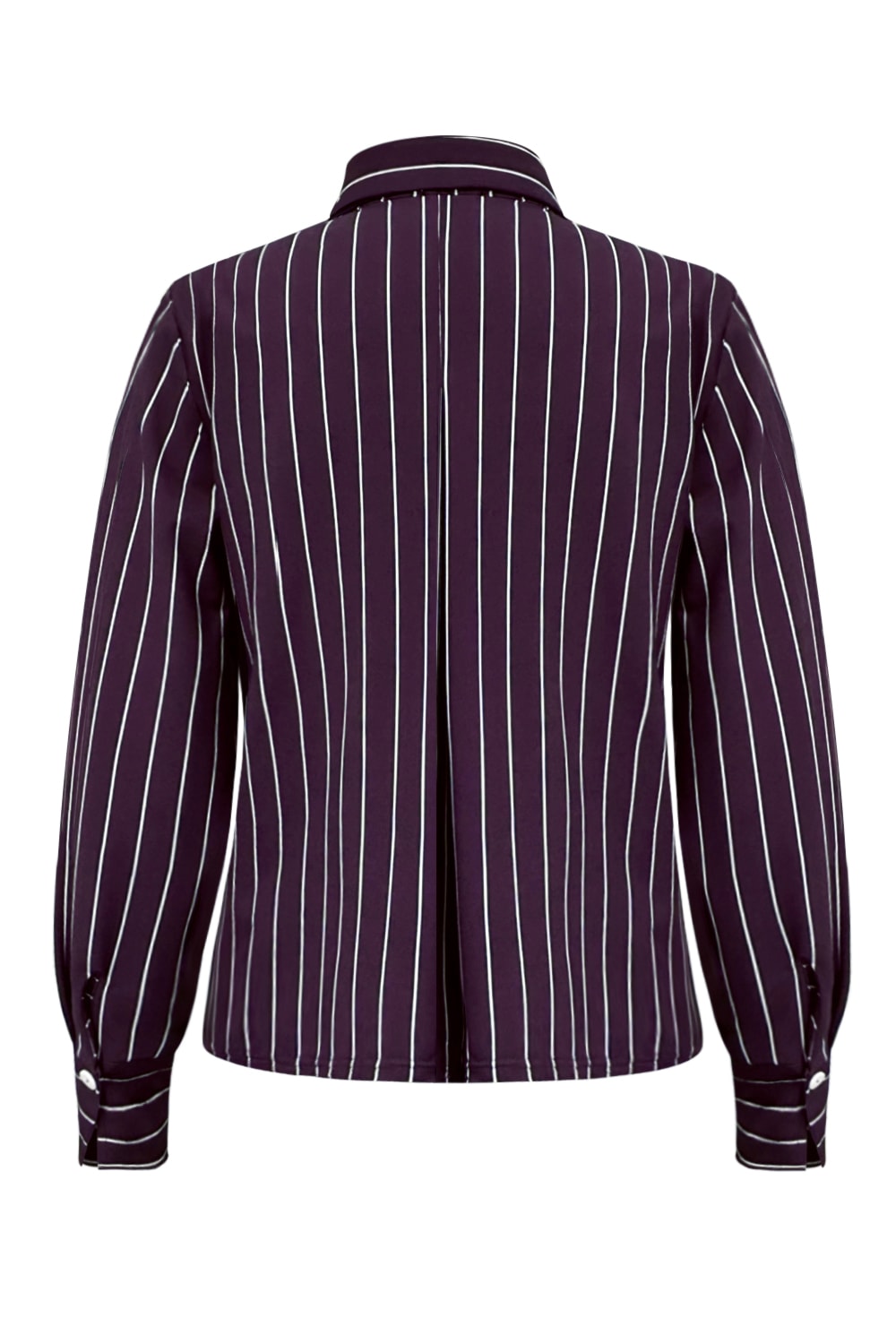 Travel Blouse Chalke Aubergine - 5921