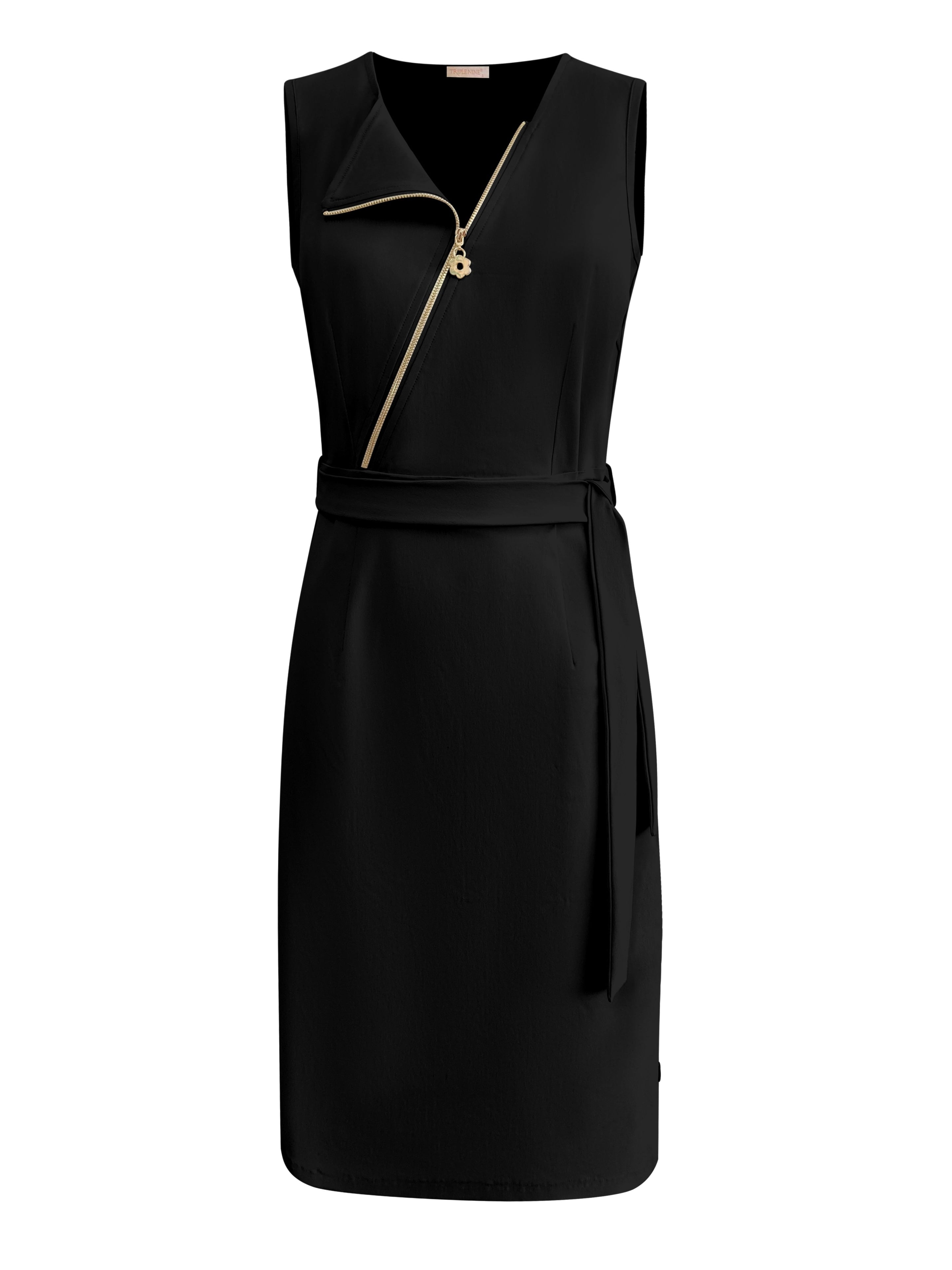 Triple Nine - Travel Jurk Rosalie Zwart - 51820 Jurk - Est Voilà