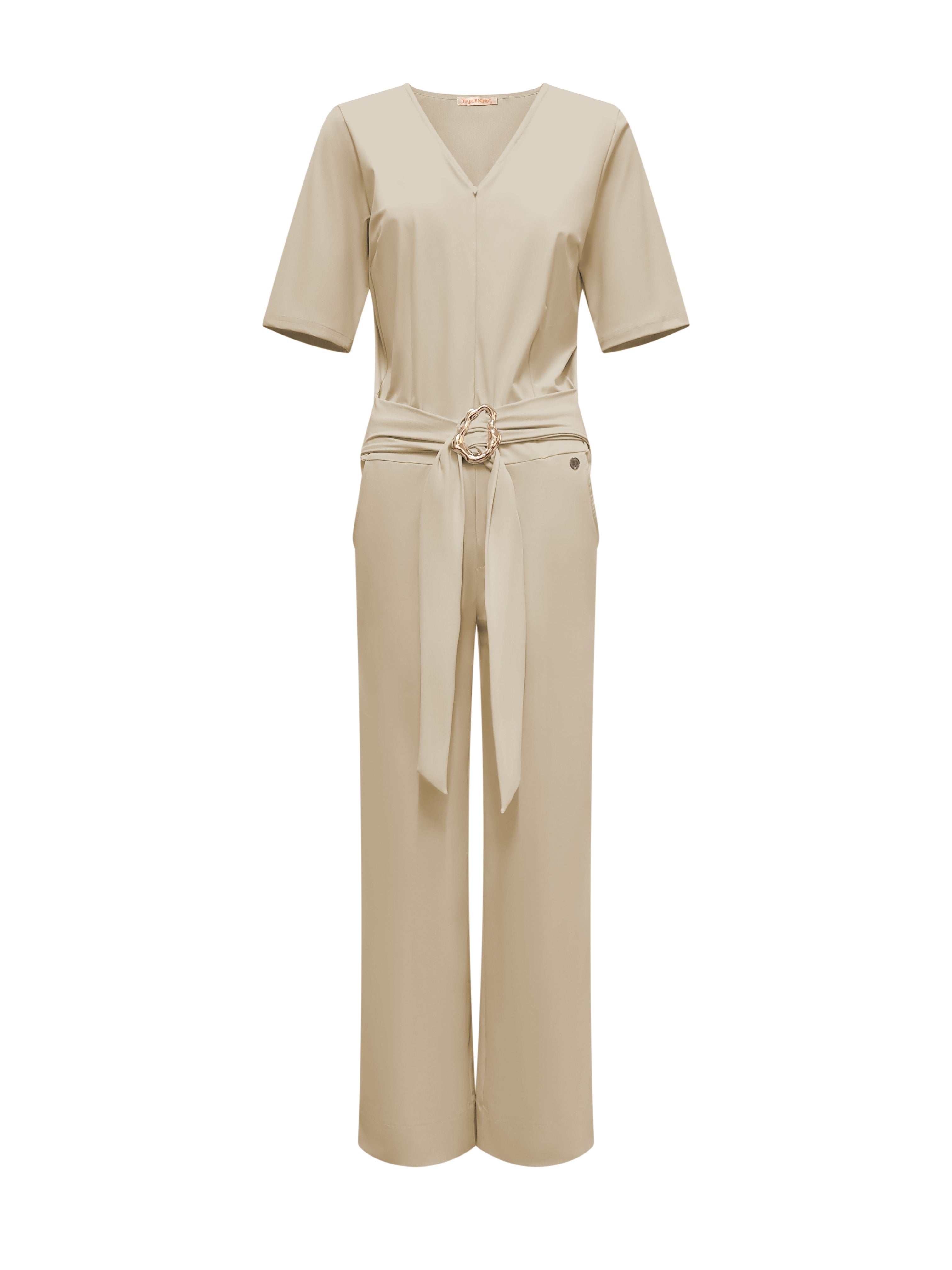 Triple Nine - Travel Jumpsuit Mila Beige - 51908 Jumpsuit - Est Voilà