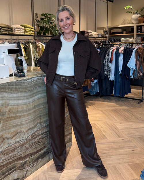 Blouson Bomber Bruin - Peet kleding