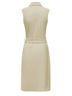 Triple Nine - Travel Jurk Elodie Beige - 51823 Jurk - Est Voilà