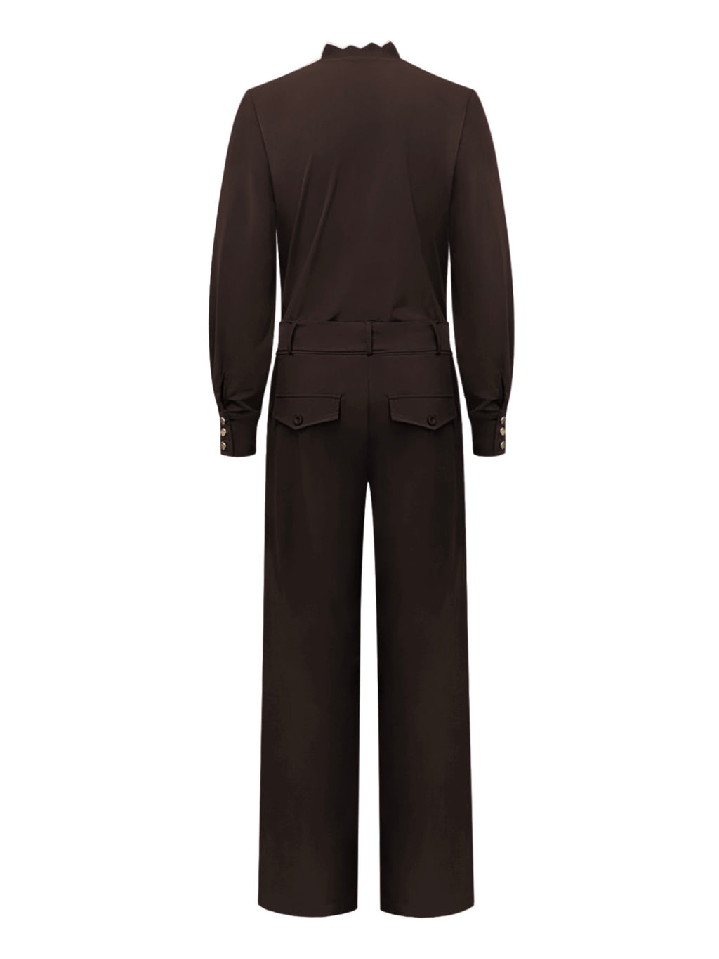 Travel Jumpsuit Milana Donkerbruin - 51907