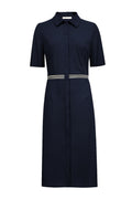 Triple Nine - Travel Jurk Mia Navy - 51822 jurk - Est Voilà