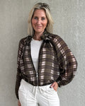 Est Voilà - Blouson Silky Ruit Groen