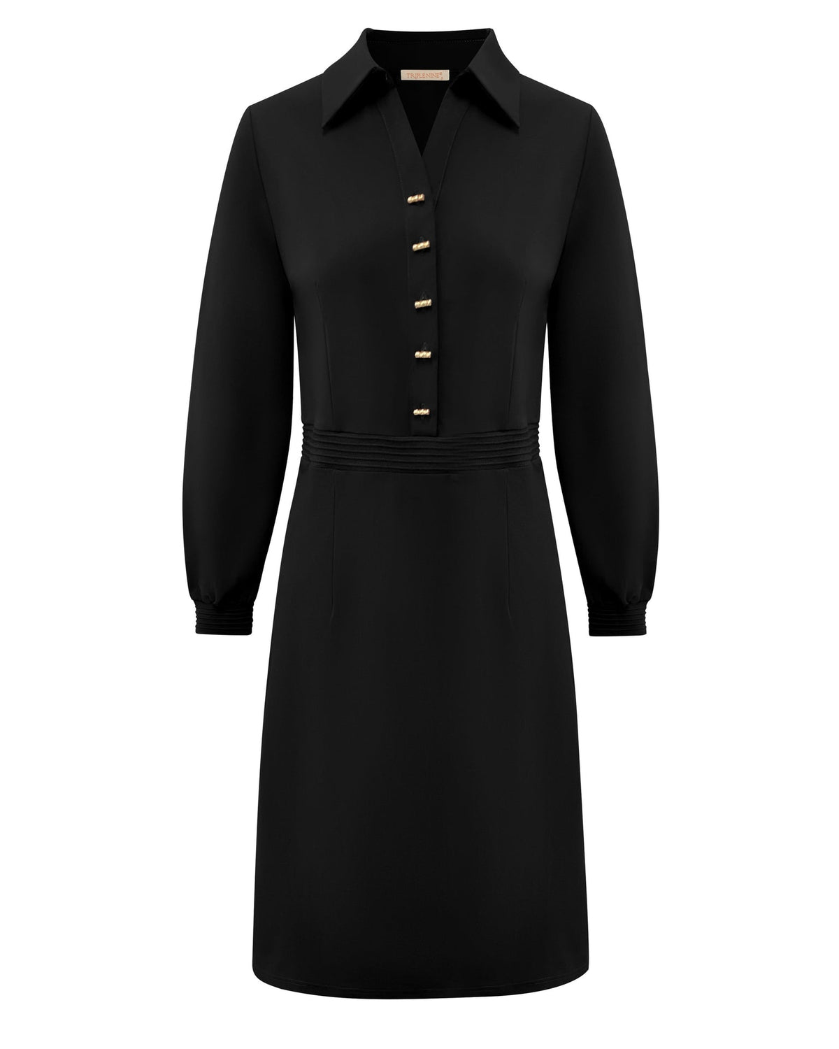 Triple Nine - Travel Jurk Marin Zwart - 51839 Jurk - Est Voilà
