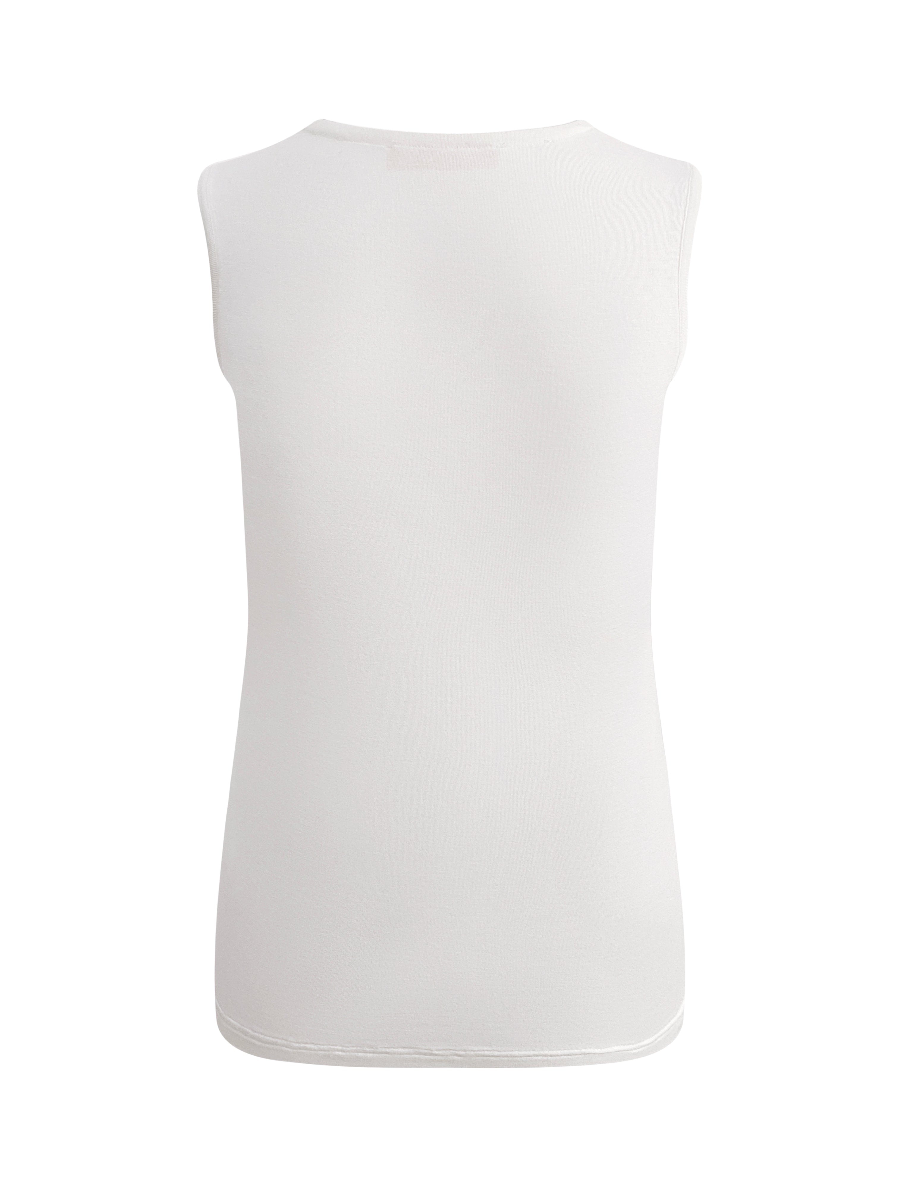 Triple Nine - Cashmere Top Sisi Creme - 9005 top - Est Voilà