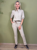 Triple Nine - Travel Blouse Emilie Beige - 5934 Blouse - Est Voilà