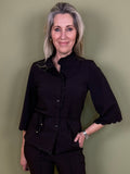 Triple Nine - Travel Blouse Chloé Donkerbruin - 5937 Blouse - Est Voilà