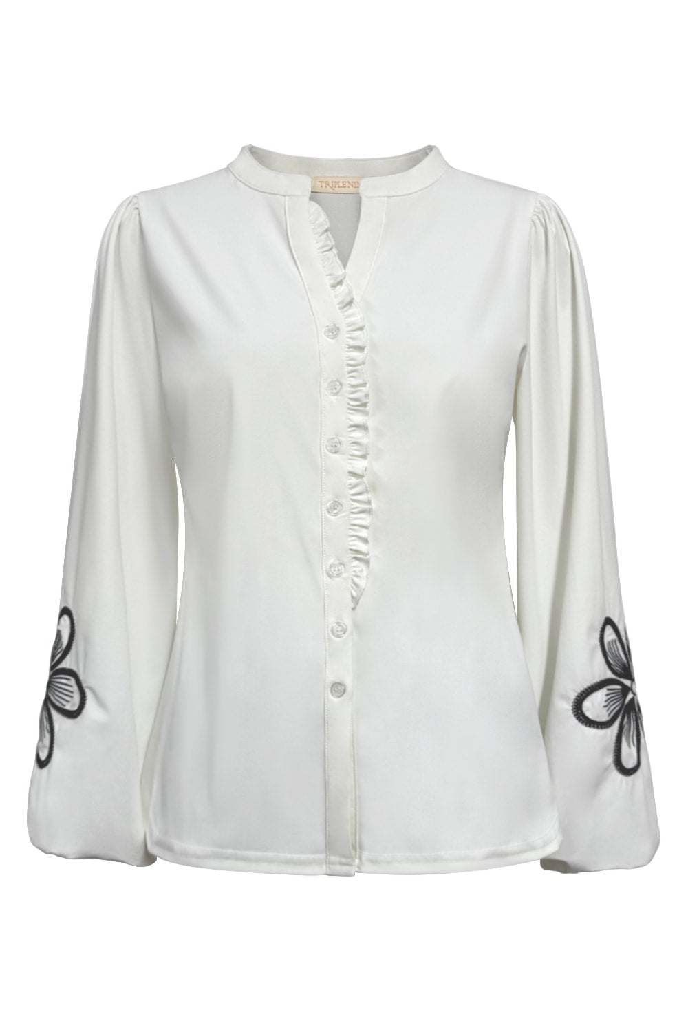 Travel Blouse Simone Wit - 5923