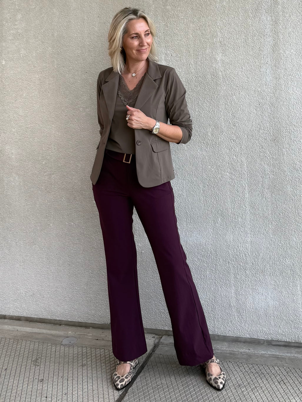Triple Nine - Travel Blazer Francis Taupe - 3101 Blazer - Est Voilà