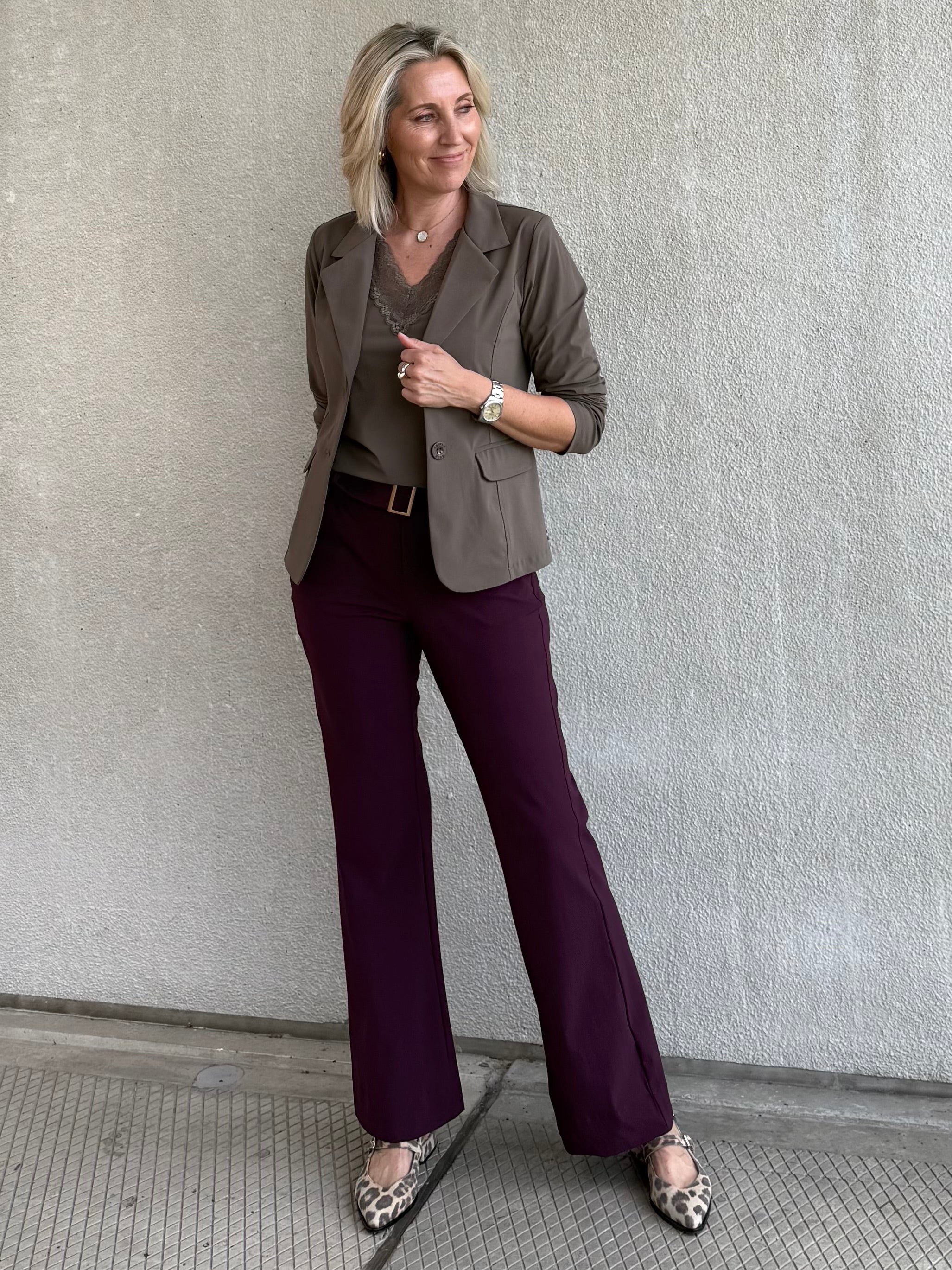 Triple Nine - Travel Blazer Francis Taupe - 3101 Blazer - Est Voilà