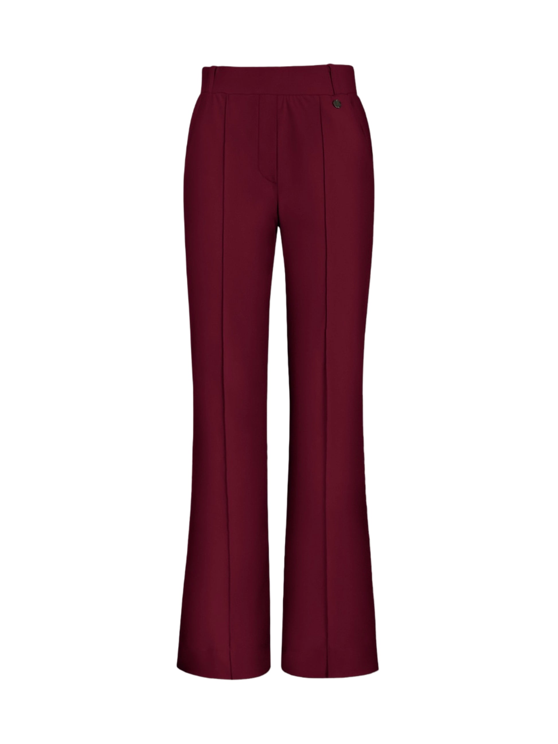 Travel Broek Fleur Bordeaux - 2301 - Est Voilà