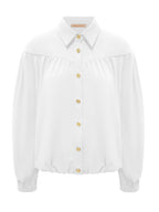 Triple Nine - Travel Blouse Sasha Wit - 5951 Blouse - Est Voilà
