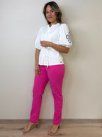 Triple Nine - Travel Blouse Yana Wit - 5943 blouse - Est Voilà
