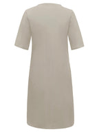 Triple Nine - Travel Jurk Indy Beige - 51805 Jurk - Est Voilà