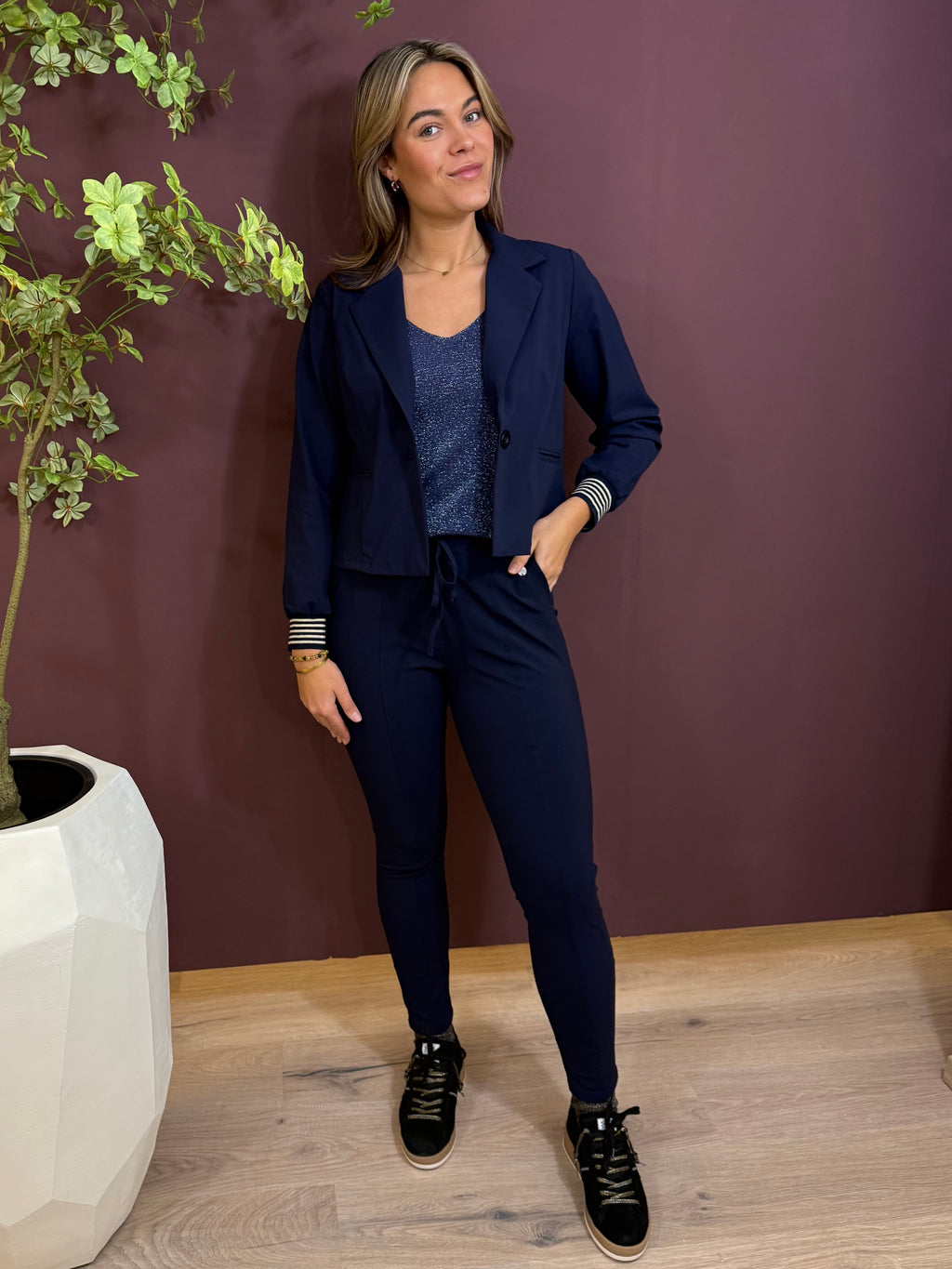 Travel Blazer Golda Navy - 3907 Blazer - Est Voilà