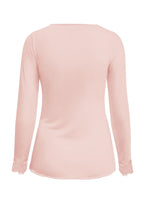 Triple Nine - Cashmere Top Lou Lou Poederroze - 9003 Top - Est Voilà