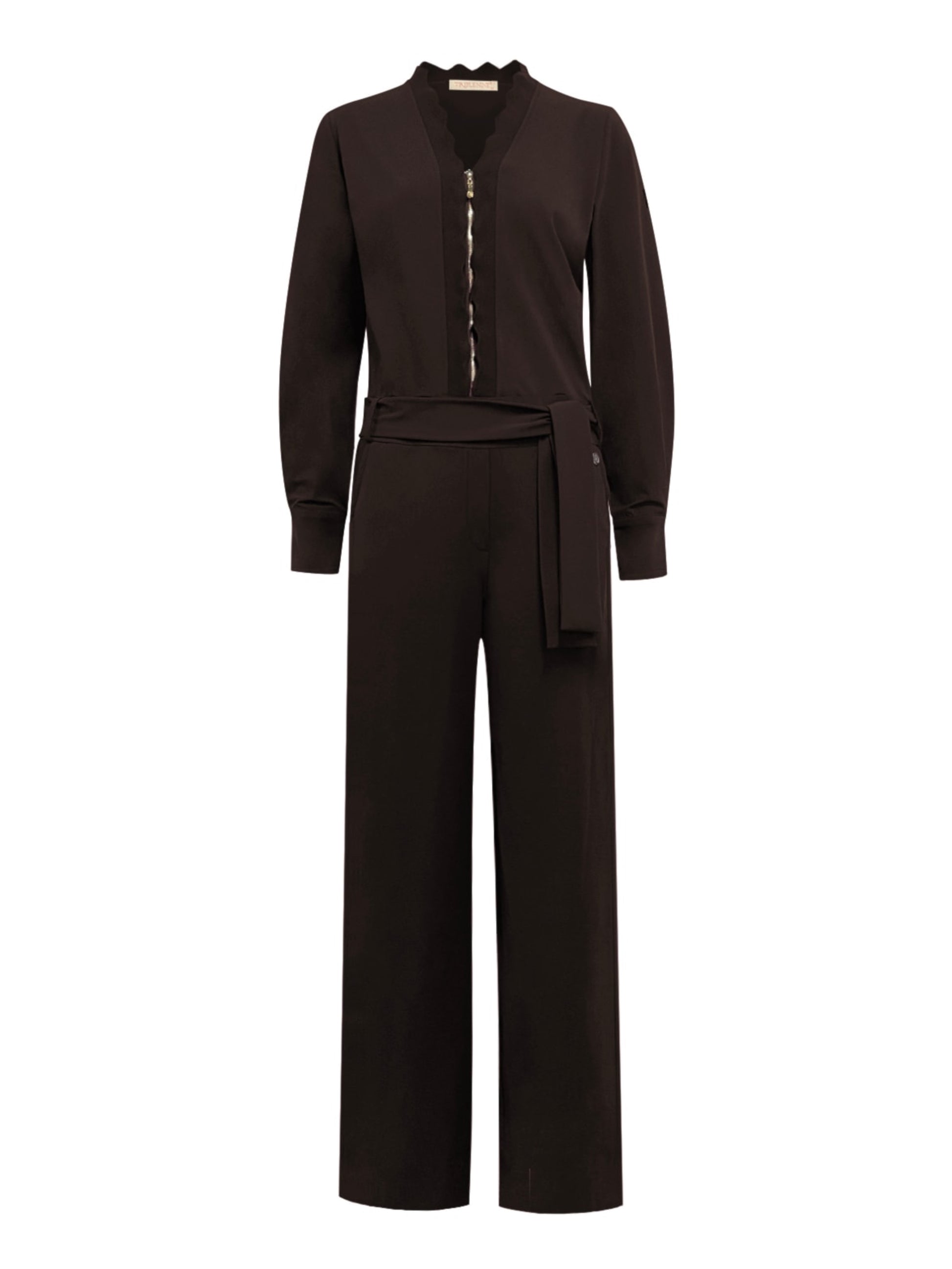 Travel Jumpsuit Milana Donkerbruin - 51907