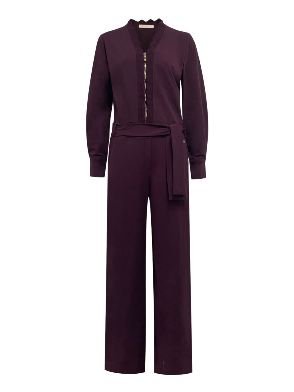 Travel Jumpsuit Milana Aubergine - 51907