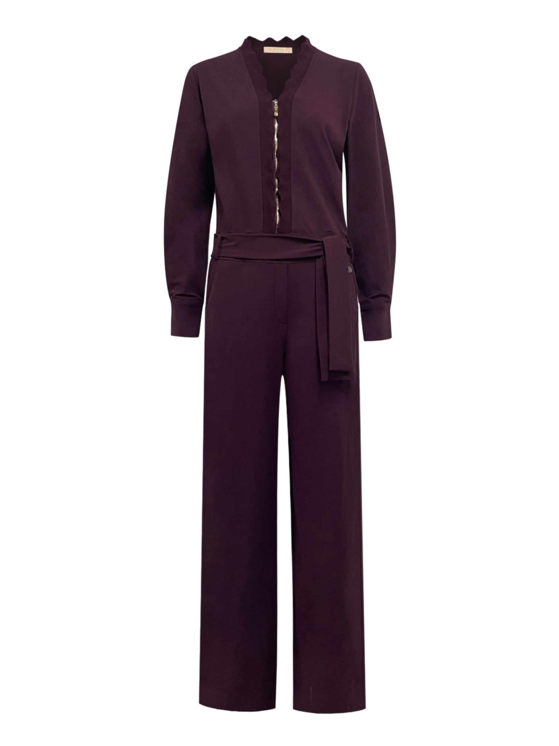 Travel Jumpsuit Milana Aubergine - 51907