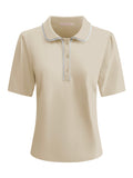 Triple Nine - Travel Top Cherie Beige - 6941 top - Est Voilà