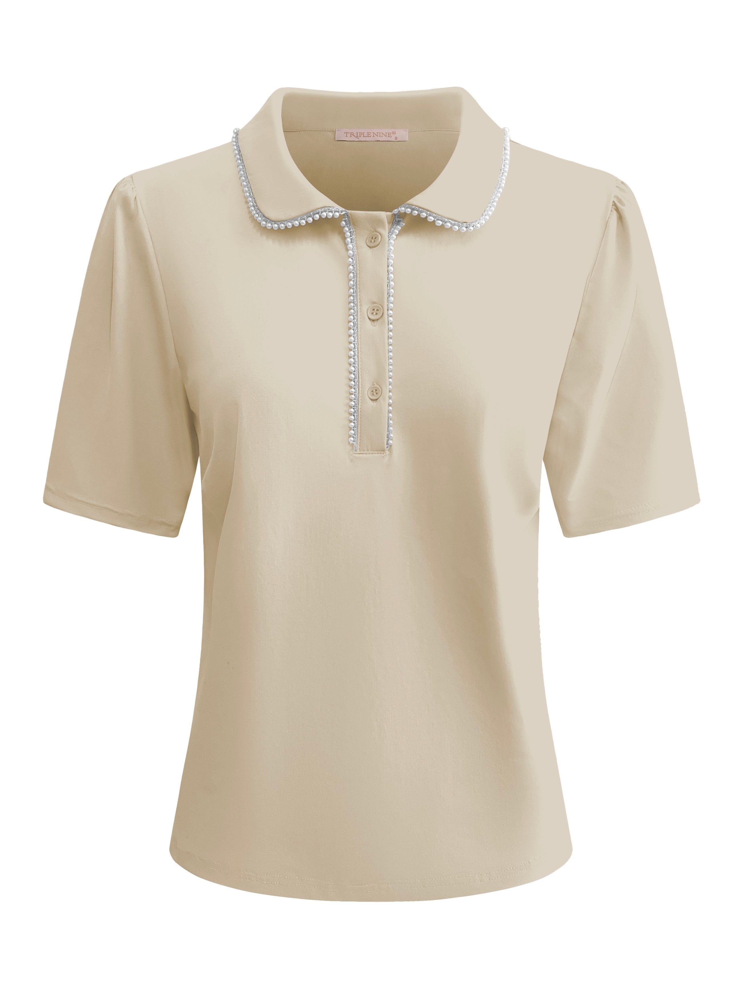 Triple Nine - Travel Top Cherie Beige - 6941 top - Est Voilà