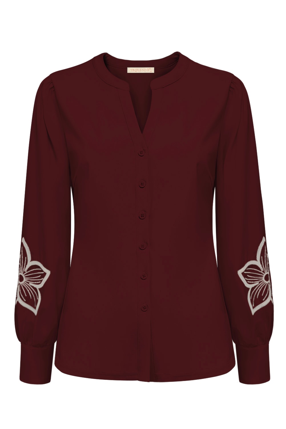Triple Nine - Travel Blouse Jolie Bordeaux - 5924