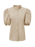 Triple Nine - Travel Blouse Emilie Beige - 5934 Blouse - Est Voilà