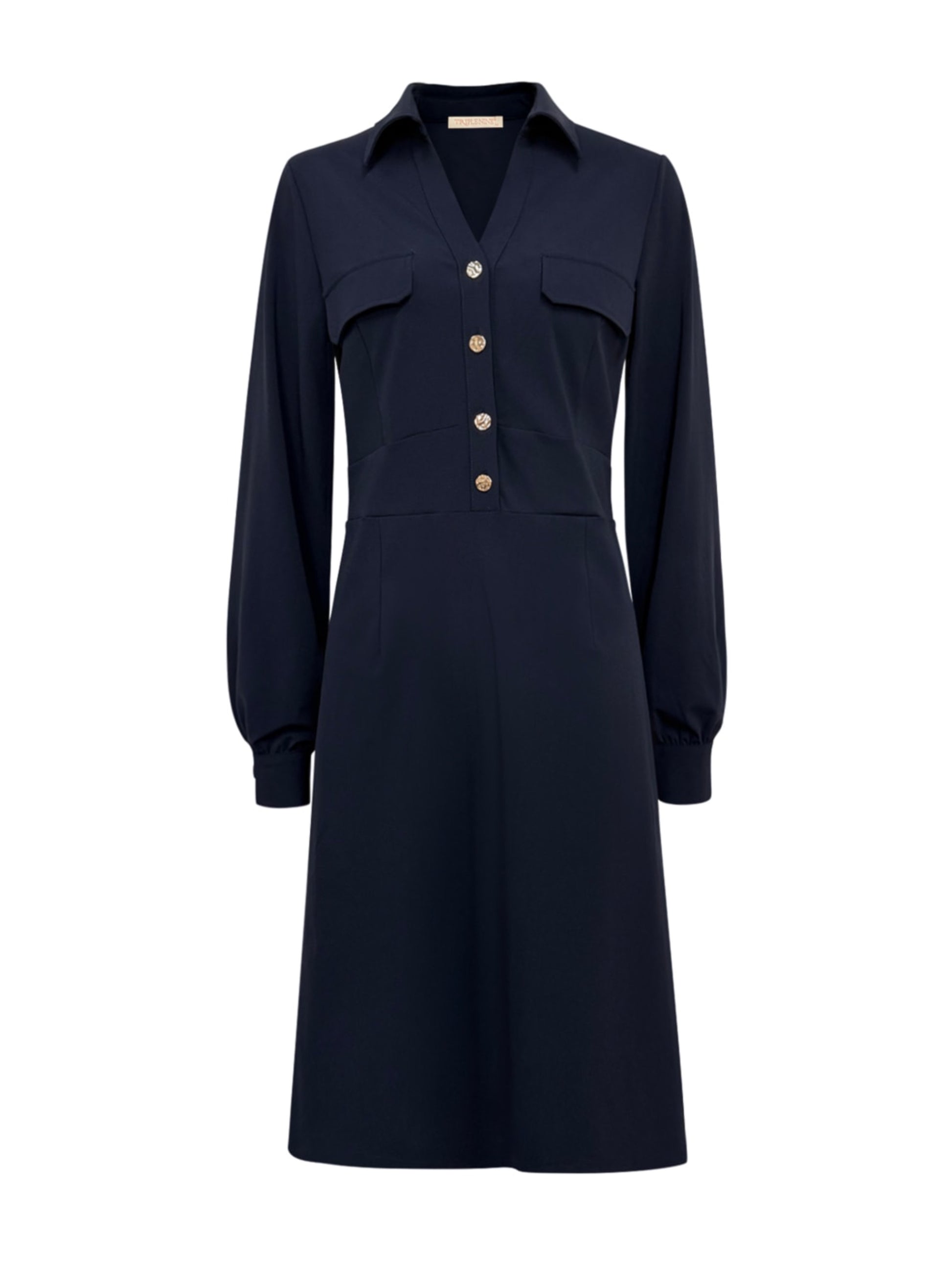 Triple Nine - Travel Jurk Melin Navy - 51810 Jurk - Est Voilà