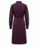Triple Nine - Travel Jurk Retro Aubergine - 51841 Jurk - Est Voilà