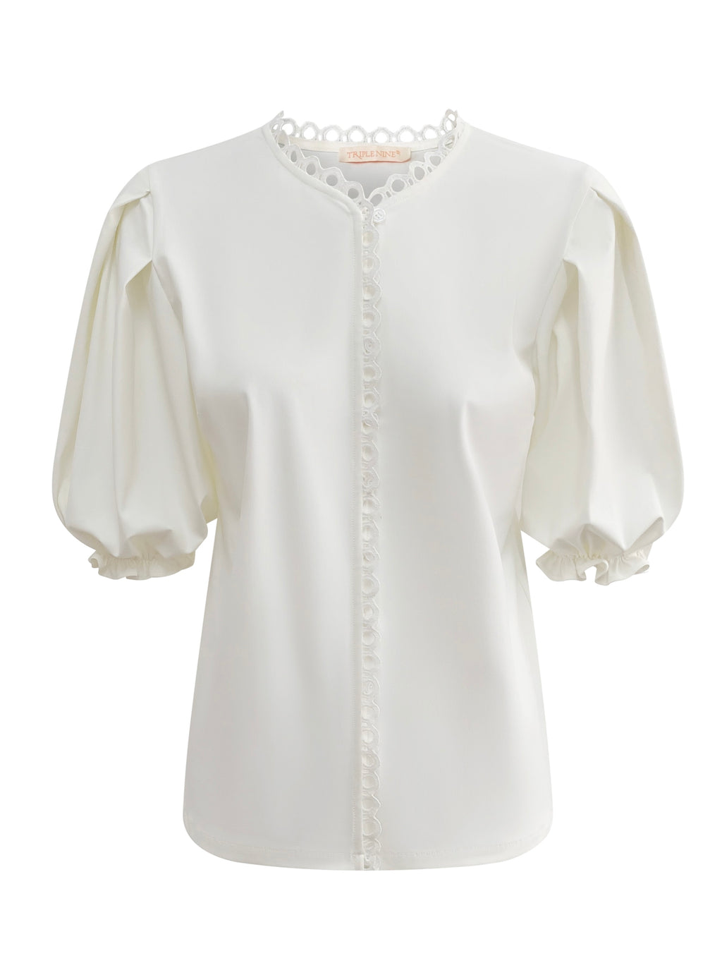 Triple Nine - Travel Blouse Juliette Wit - 5935 blouse - Est Voilà