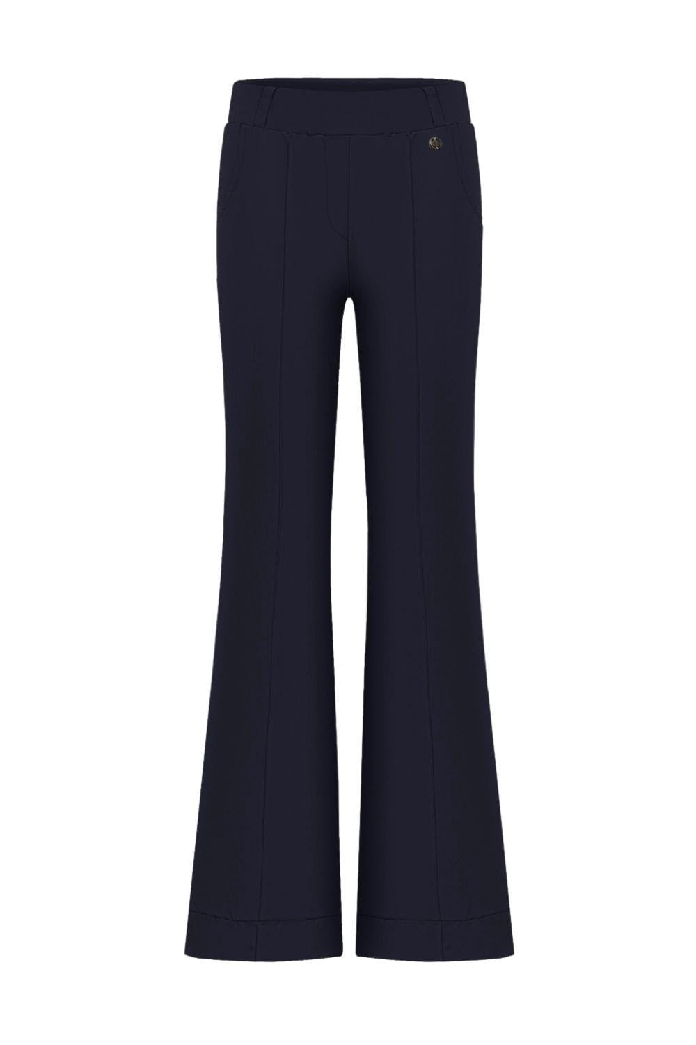Travel Broek Fleur Navy - 2301 Broek - Est Voilà