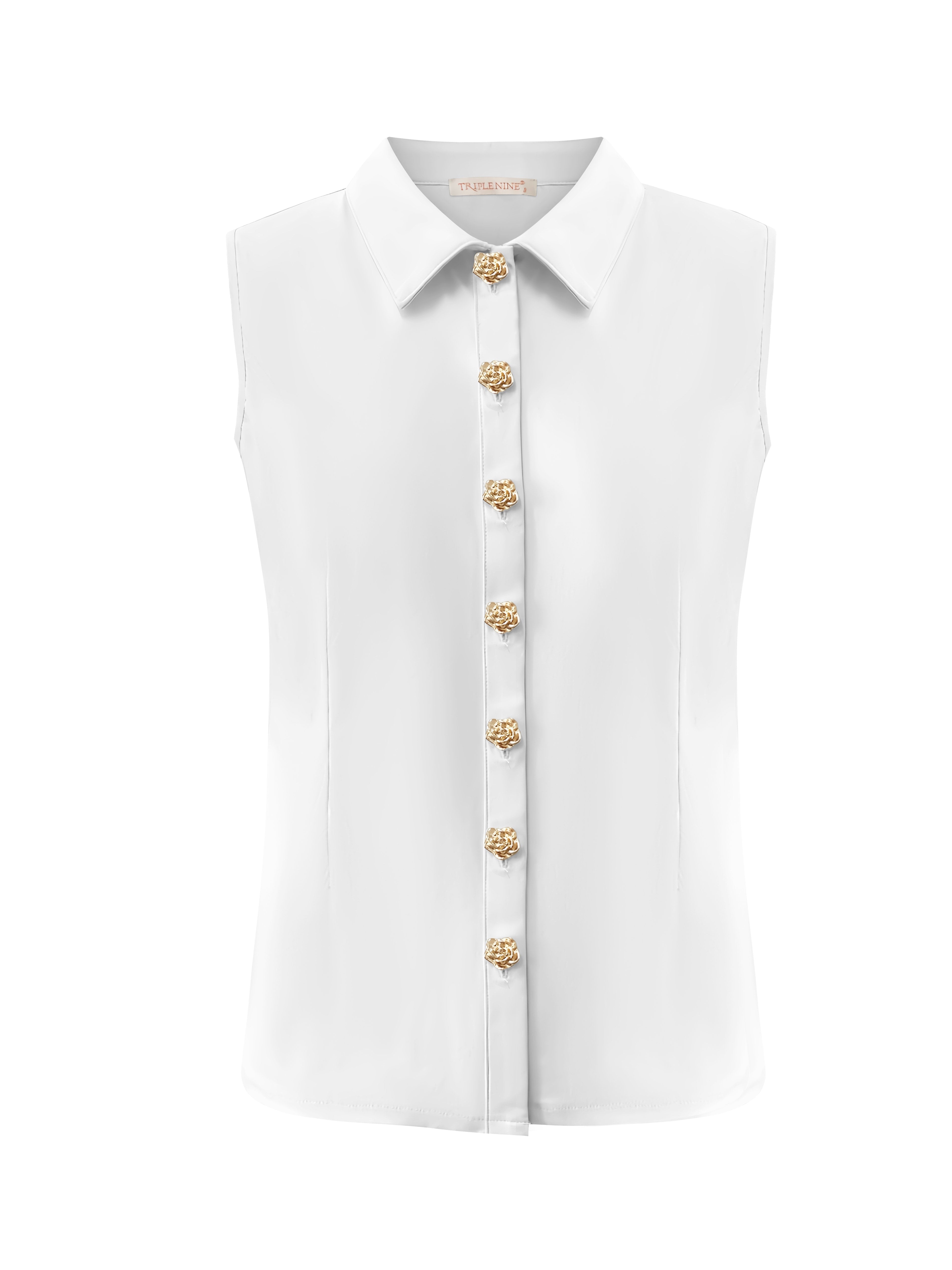 Triple Nine - Travel Blouse Marien Wit - 5932 Blouse - Est Voilà