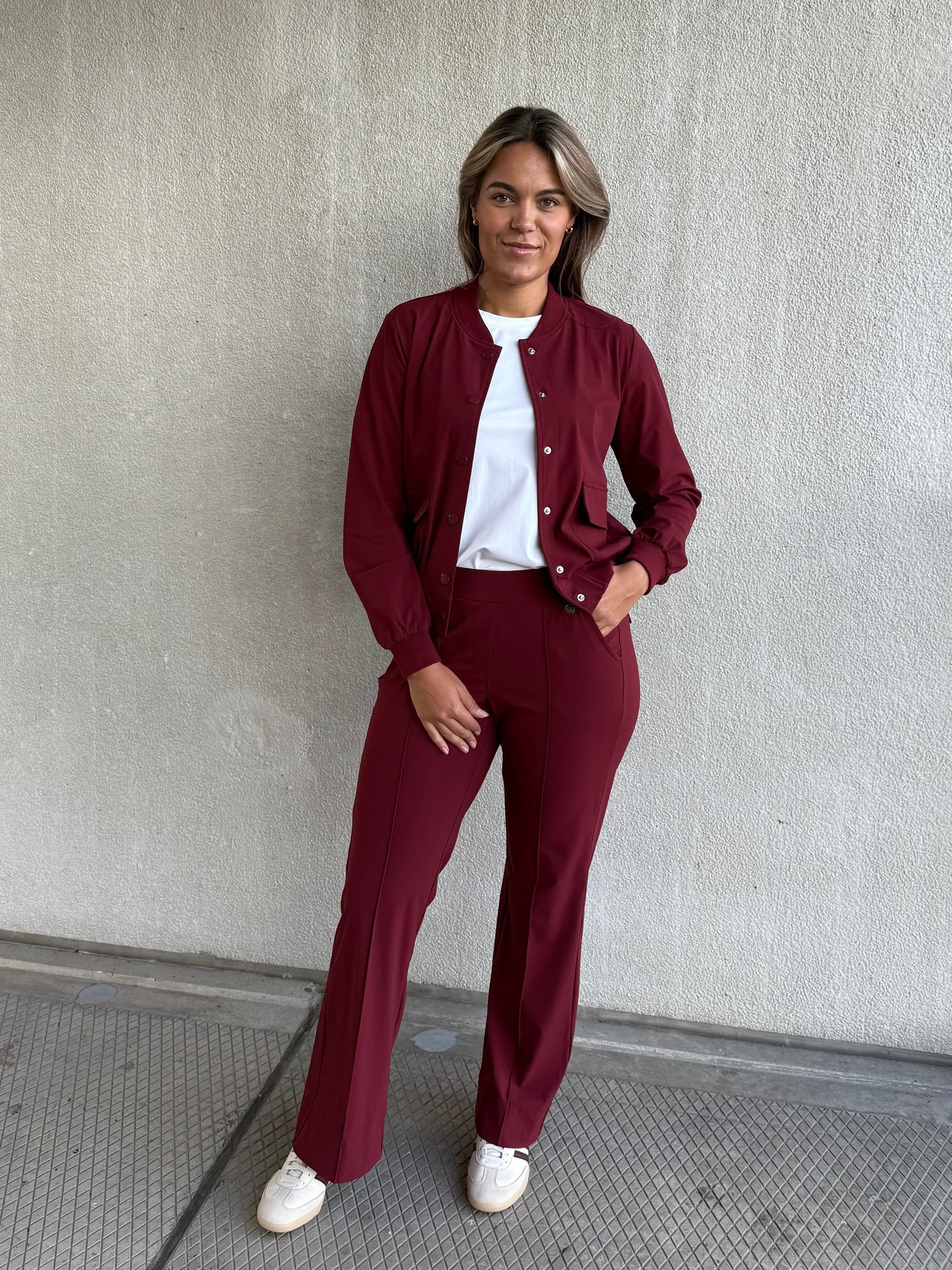 Triple Nine - Travel Bomber Kiki Bordeaux - 91101