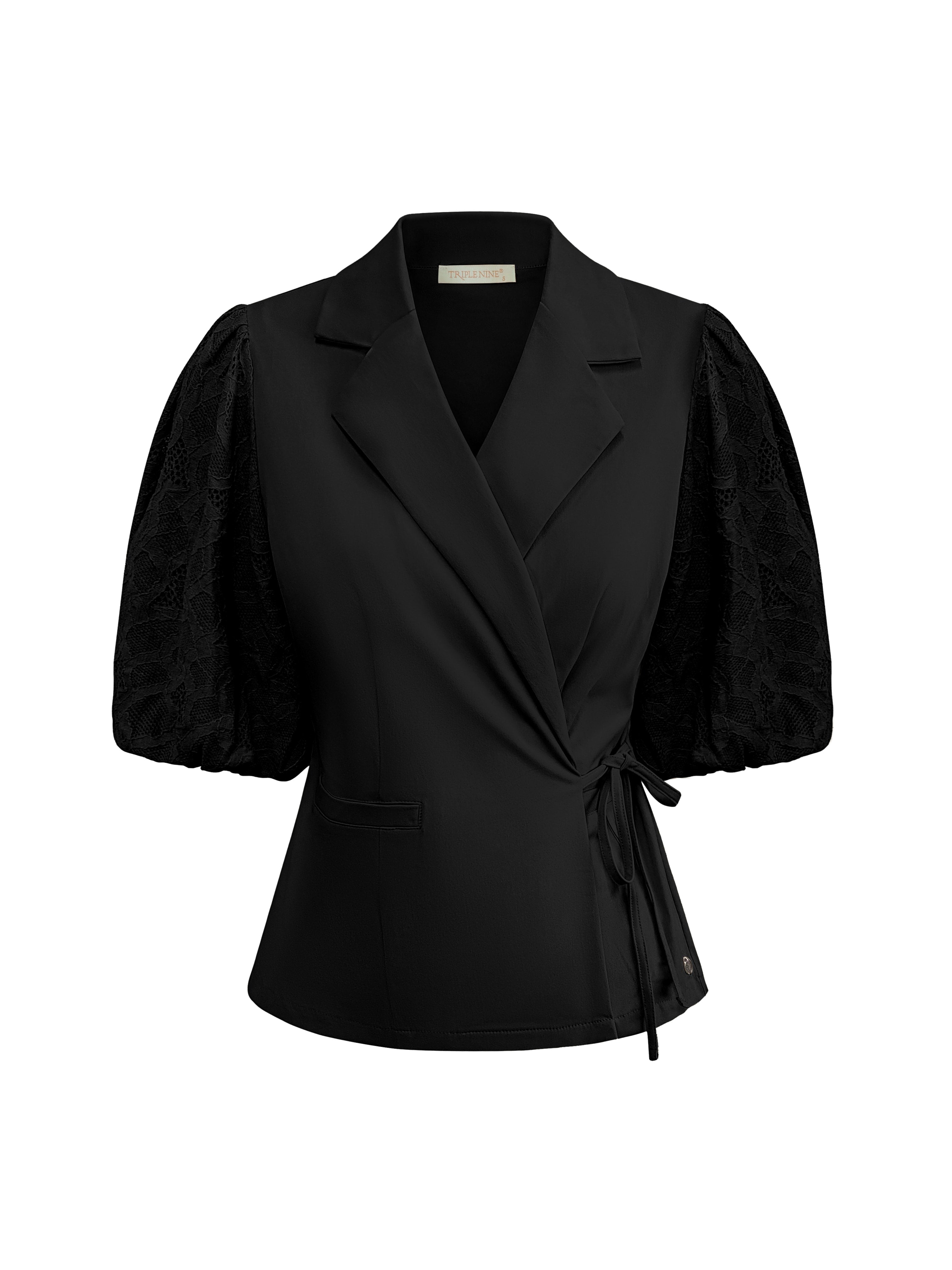 Triple Nine - Travel Blazer Luay Zwart - 3909 blazer - Est Voilà