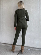 Triple Nine - Travel Blazer Francis Olijfgroen - 3101 Blazer - Est Voilà
