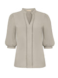 Triple Nine - Travel Top Malou Beige - 8301 top - Est Voilà