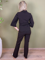 Triple Nine - Travel Blouse Chloé Donkerbruin - 5937 Blouse - Est Voilà