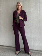 Triple Nine - Travel Blazer Francis Aubergine - 3101 Blazer - Est Voilà