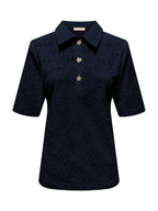 Triple Nine - Travel Top Merel Navy - 6948 top - Est Voilà