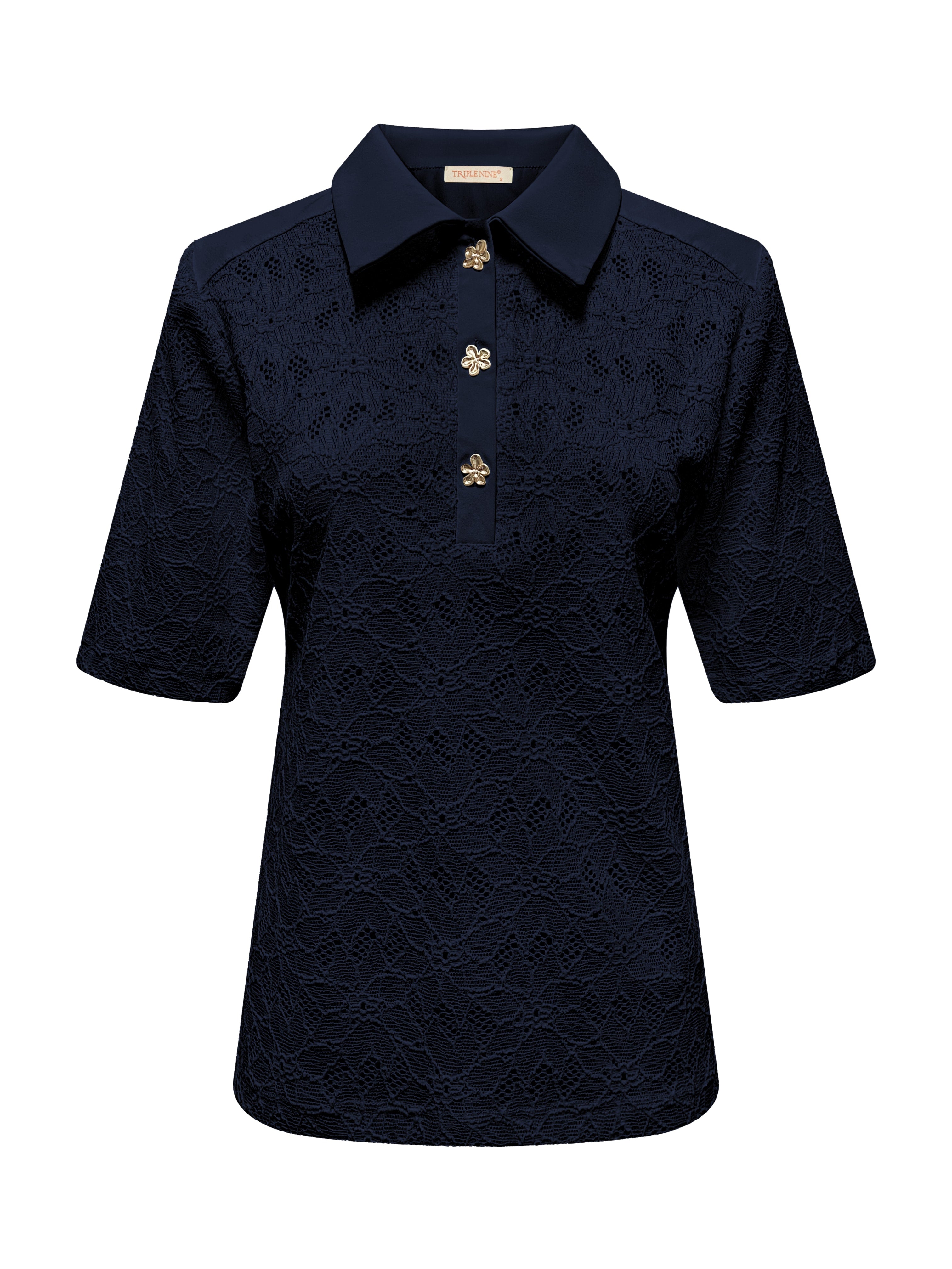 Triple Nine - Travel Top Merel Navy - 6948 top - Est Voilà