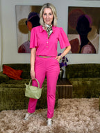 Triple Nine - Travel Top Melodie Fuchsia - 6942 top - Est Voilà