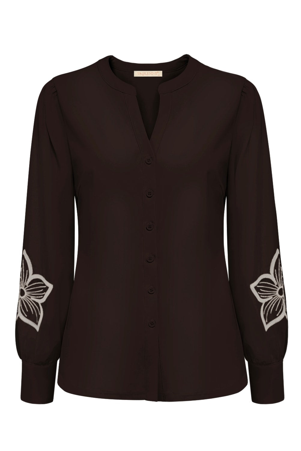 Triple Nine - Travel Blouse Jolie Donkerbruin - 5924