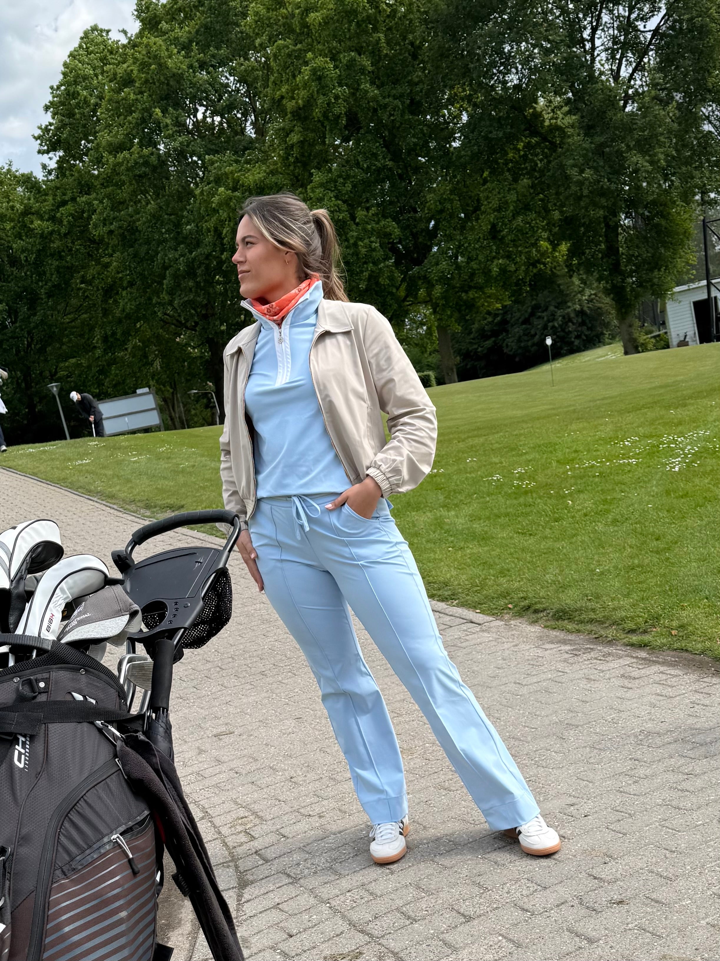 Triple Nine - Travel Broek Anna Lichtblauw - 2304