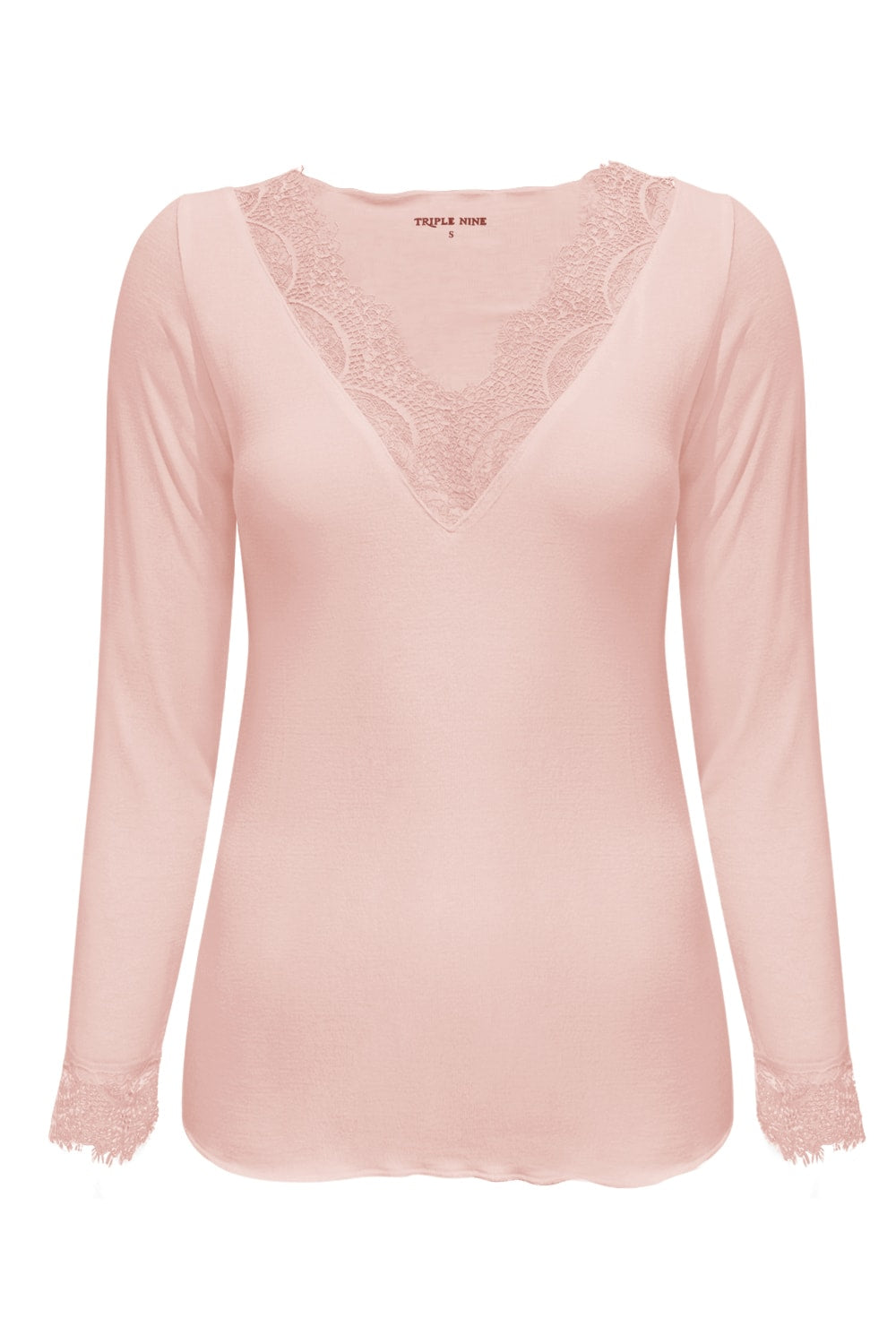 Triple Nine - Cashmere Top Lou Lou Poederroze - 9003 top - Est Voilà